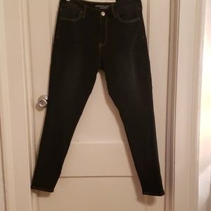 American Eagle super dark wash jegging NWOT